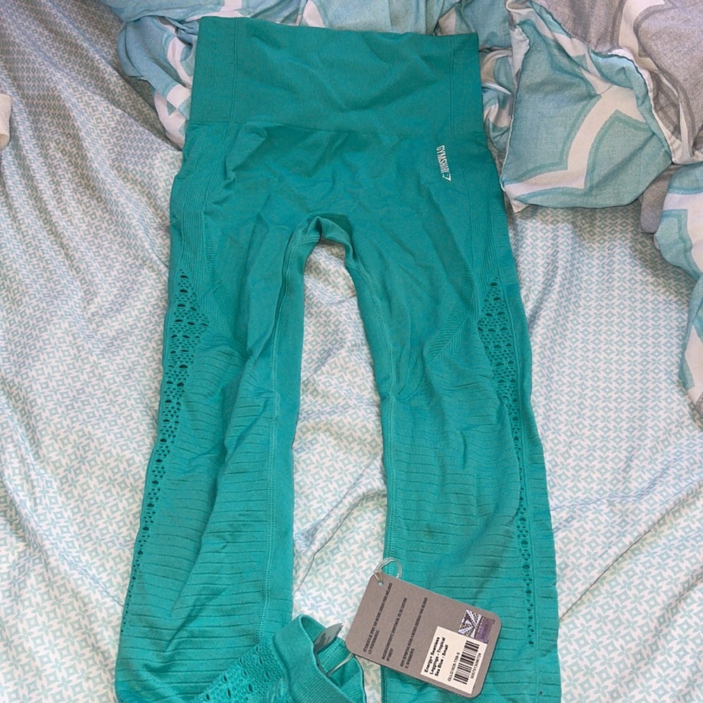 GYMSHARK NEW W TAG ENERGY SEAMLESS LEGGINGS - Picture 4 of 5